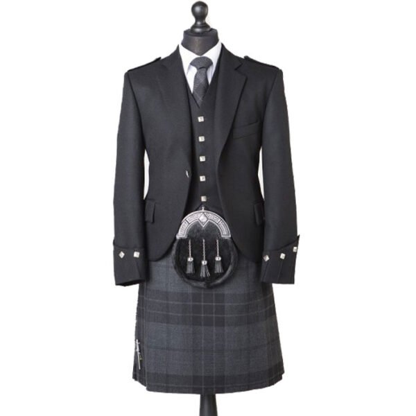 Scottish Argyle Tartan Kilt Outfit