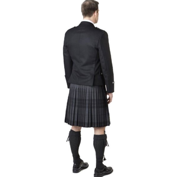 Scottish Argyle Tartan Kilt Outfit - Image 3
