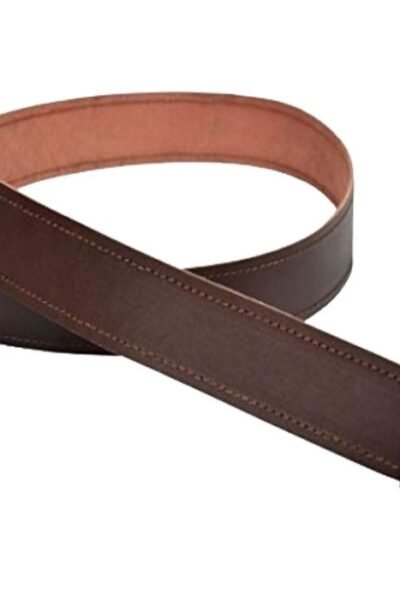 Scottish Brown Plain Leather Kilt Belt