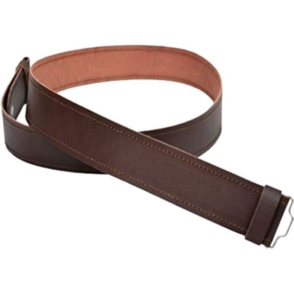 Scottish Brown Plain Leather Kilt Belt