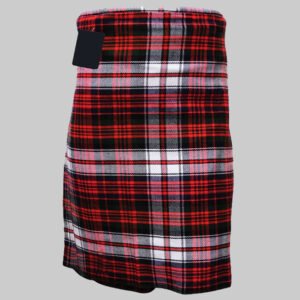 Scottish Red Black And White Tartan Kilt