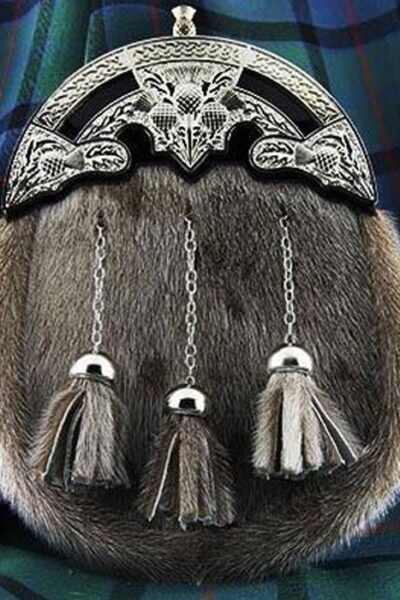 Seal Skin Formal Dress Thistle Sporran
