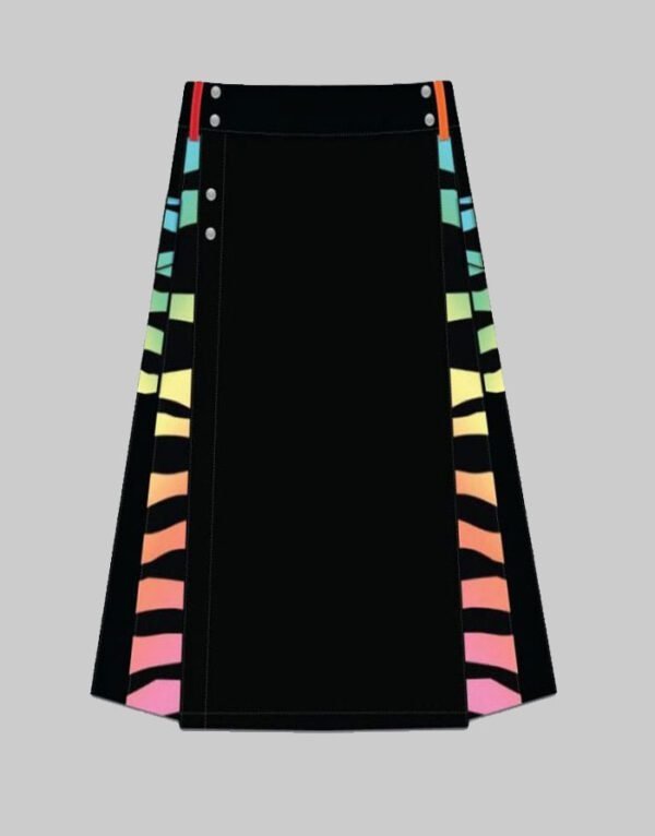 Tiger Striped Rainbow Kilt
