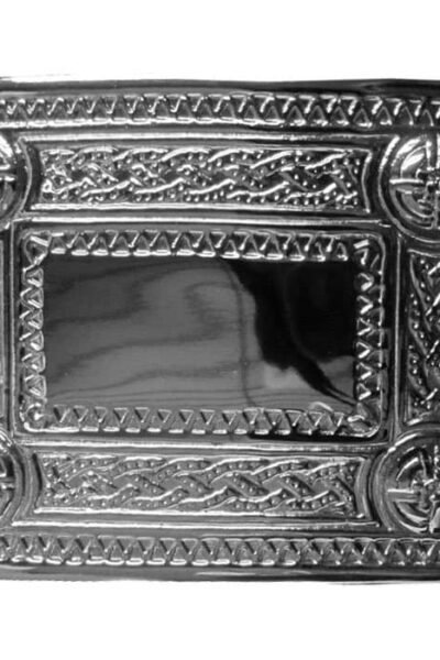 Unique Design Silver Kilt Buckle