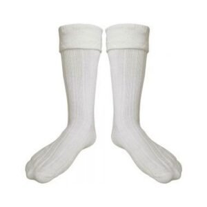 White kilt Hose