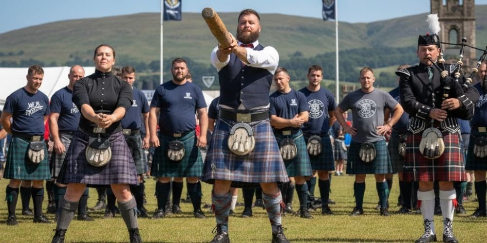traditional scottish kilts