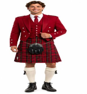 prince charlie red jacket