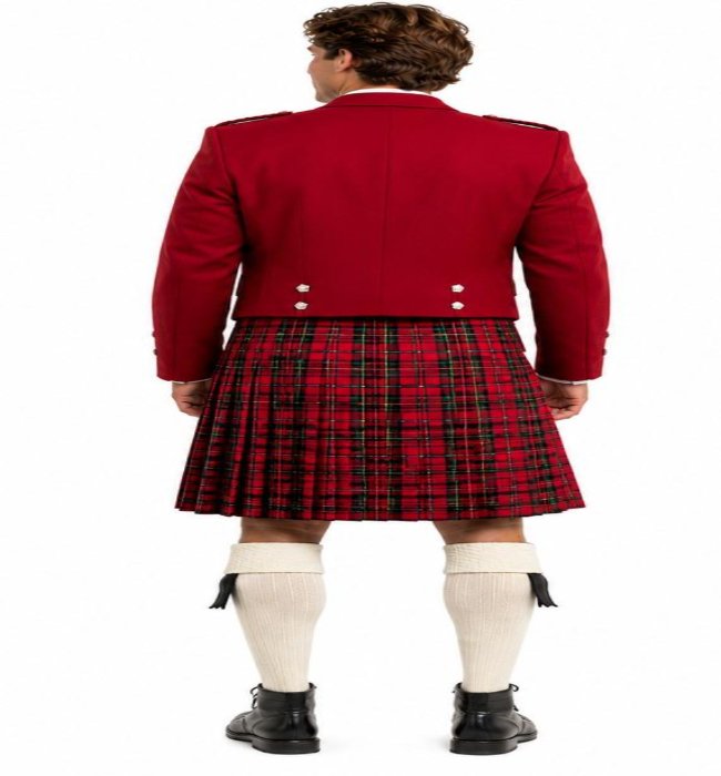 red jacket