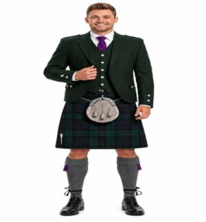 dark green argyle jacket