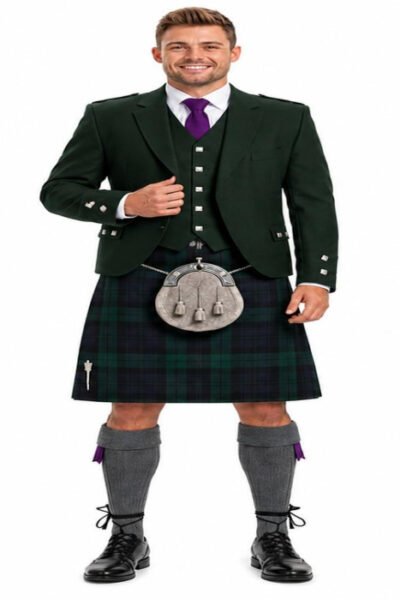 dark green argyle jacket